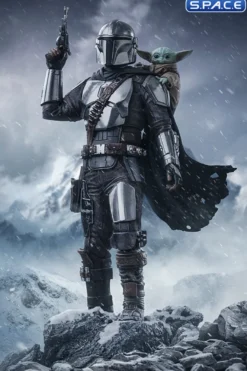 1/10 Scale The Mandalorian and Grogu Art Scale Statue