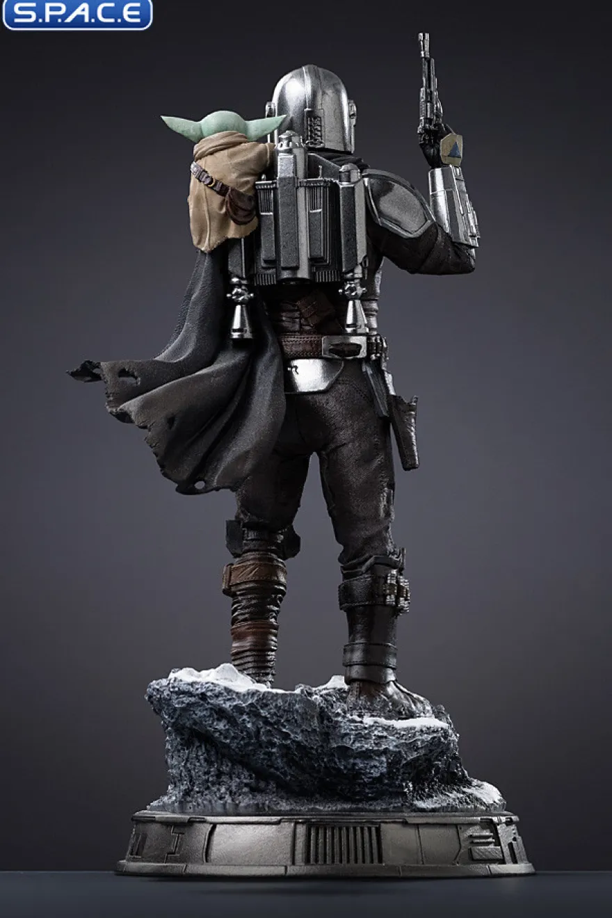 1/10 Scale The Mandalorian and Grogu Art Scale Statue