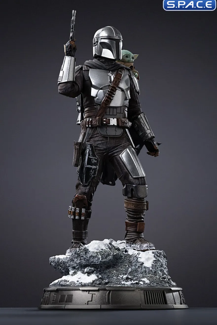 1/10 Scale The Mandalorian and Grogu Art Scale Statue