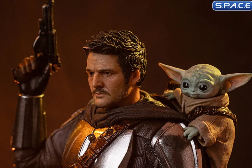 1/10 Scale The Mandalorian and Grogu Art Scale Statue