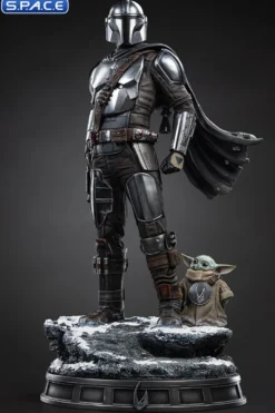 1/4 Scale The Mandalorian and Grogu Legacy Replica Statue