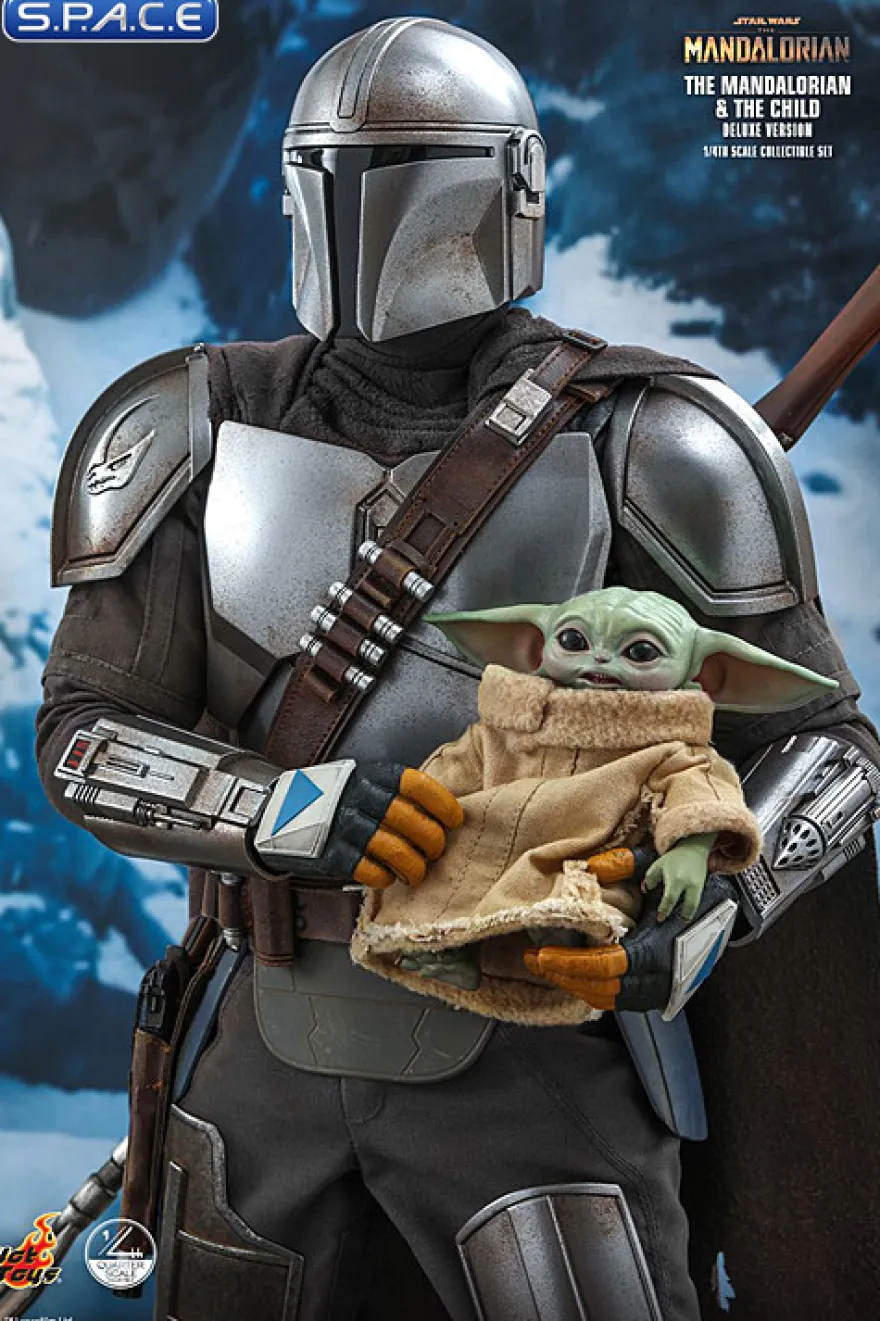 1/4 Scale The Mandalorian and The Child