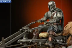 1/10 Scale The Mandalorian on Speederbike Deluxe BDS Art Scale Statue