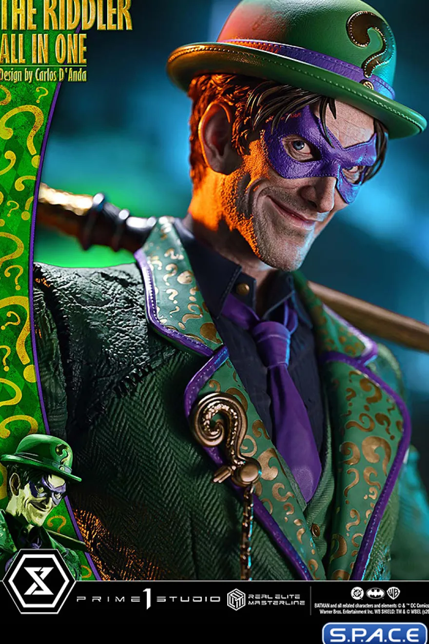 1/3 Scale The Riddler »All In One« Real Elite Masterline Statue
