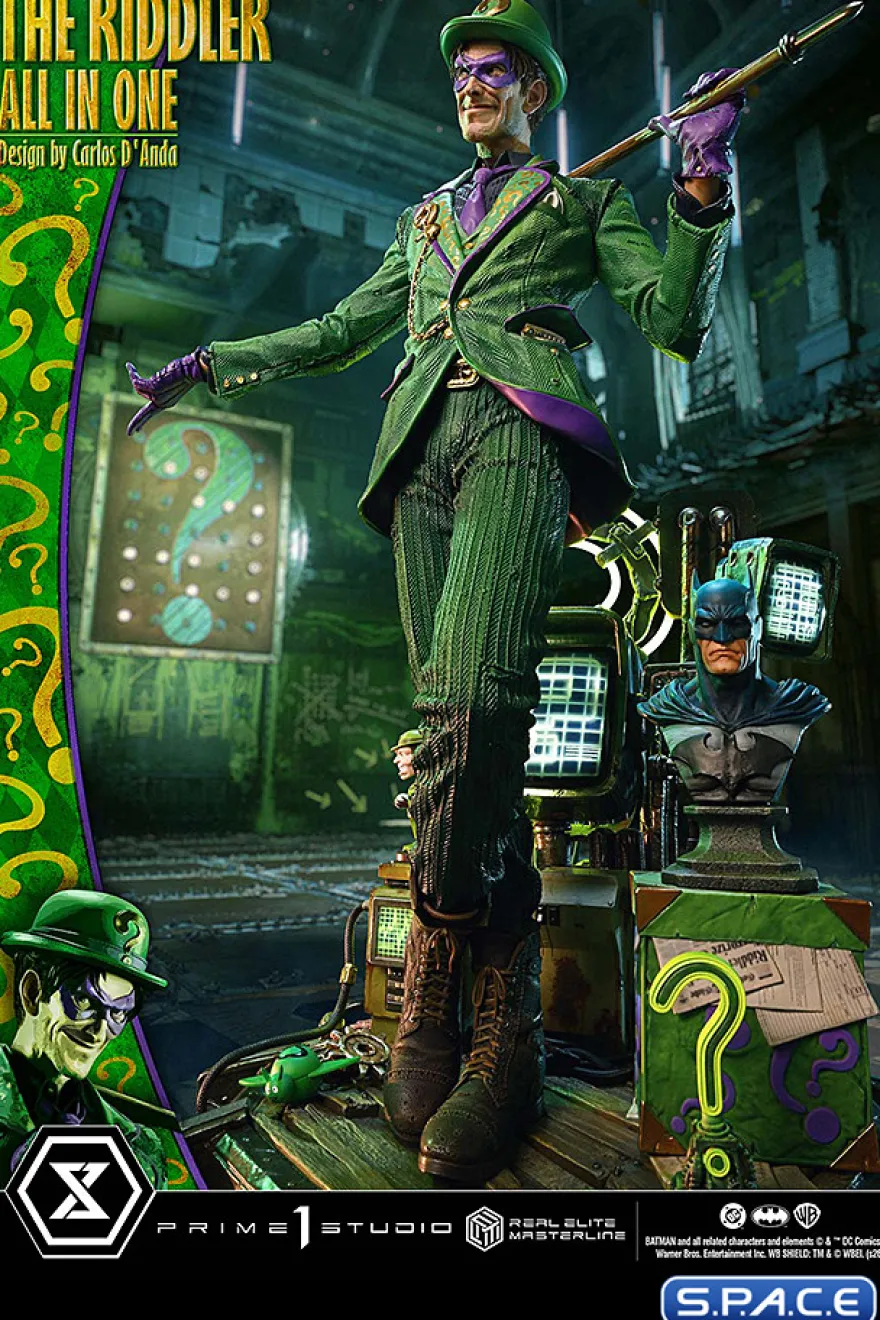 1/3 Scale The Riddler »All In One« Real Elite Masterline Statue