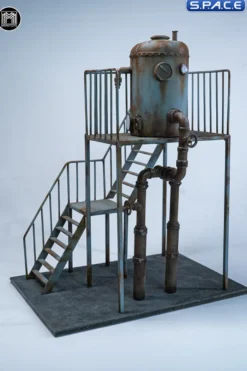 1/12 Scale The Rust Water Station Diorama