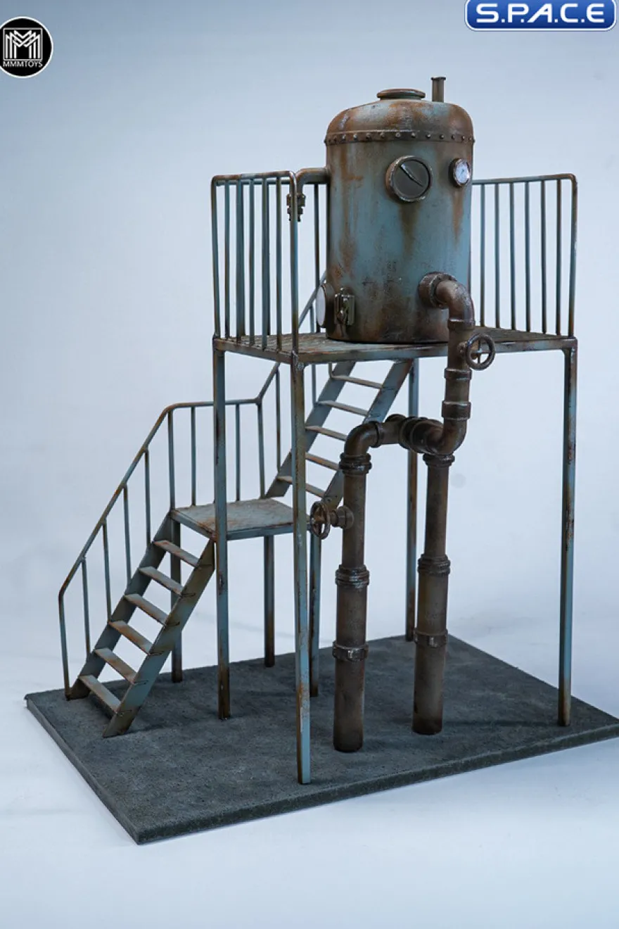 1/12 Scale The Rust Water Station Diorama