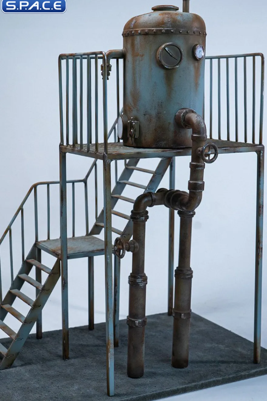1/12 Scale The Rust Water Station Diorama