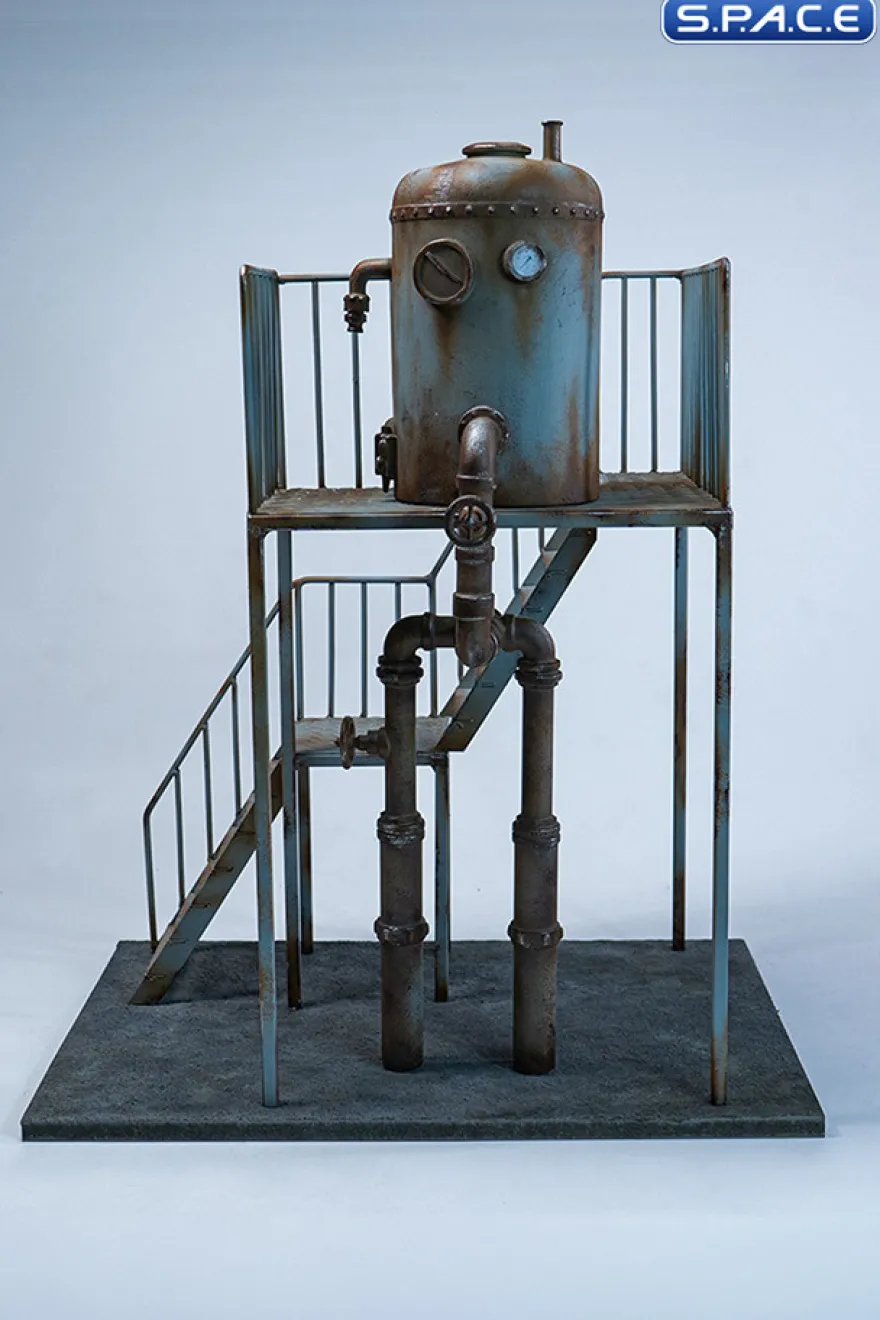 1/12 Scale The Rust Water Station Diorama