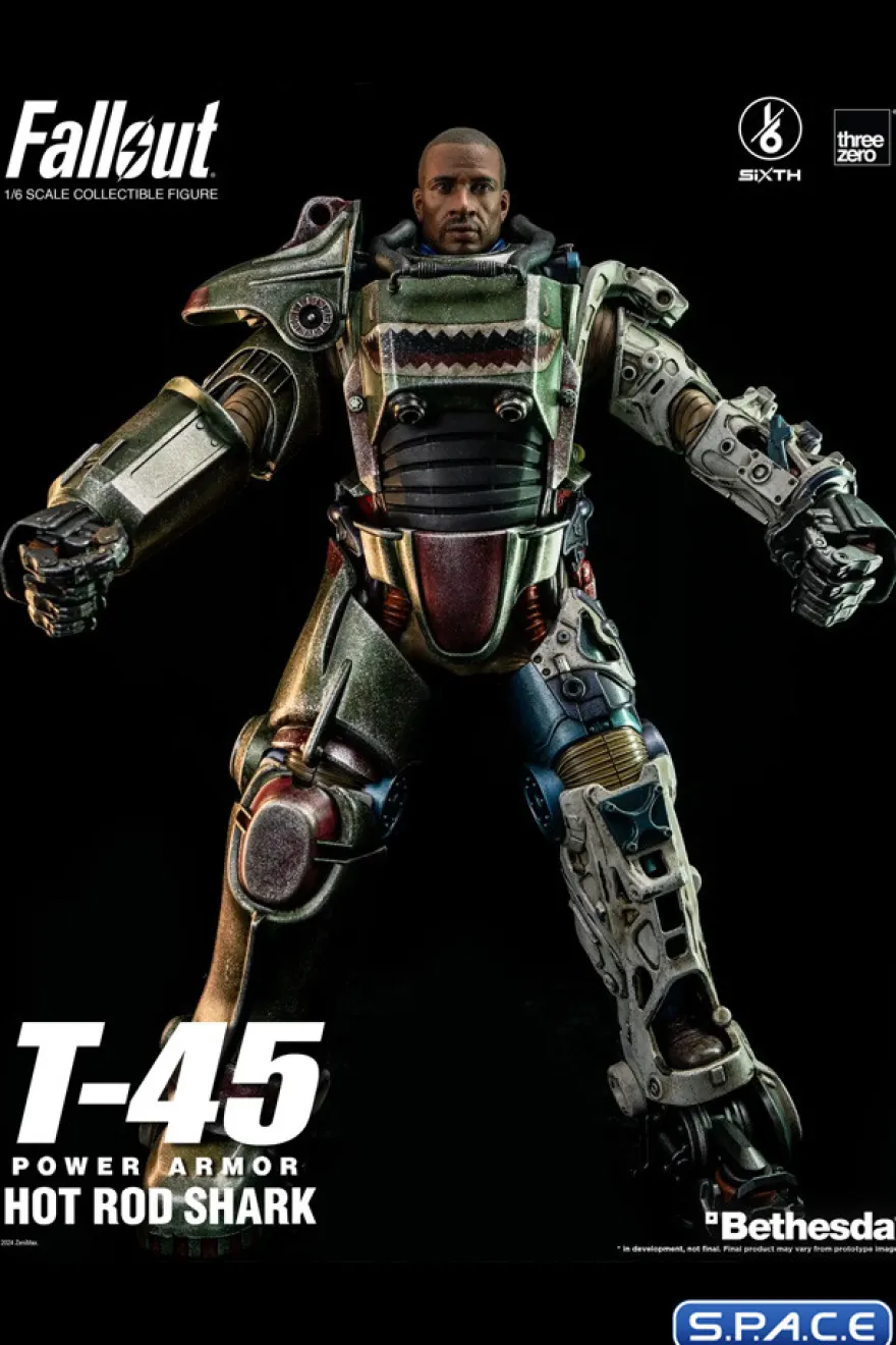 1/6 Scale T-45 Hot Rod Shark Power Armor
