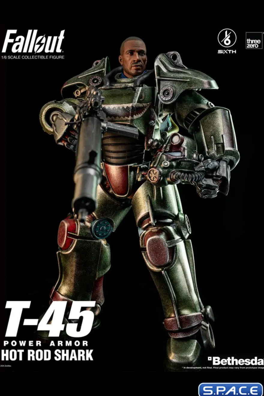 1/6 Scale T-45 Hot Rod Shark Power Armor