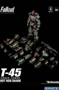 1/6 Scale T-45 Hot Rod Shark Power Armor
