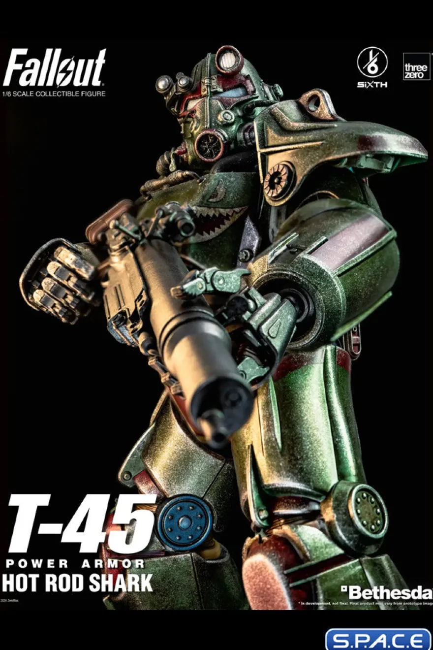 1/6 Scale T-45 Hot Rod Shark Power Armor