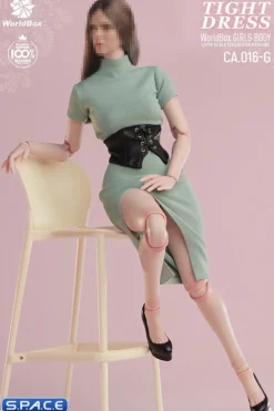 1/6 Scale tight Dress with Corsage