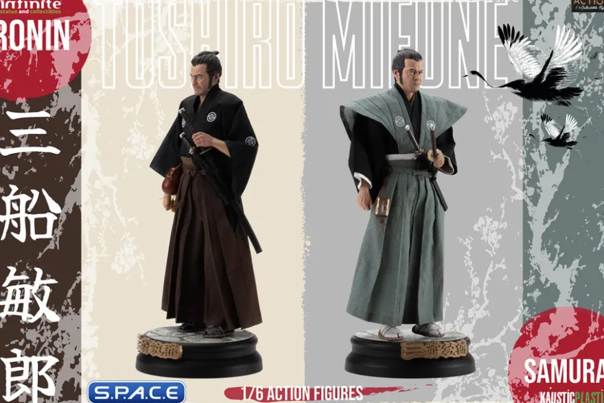 1/6 Scale Toshiro Mifune Deluxe 2-Pack