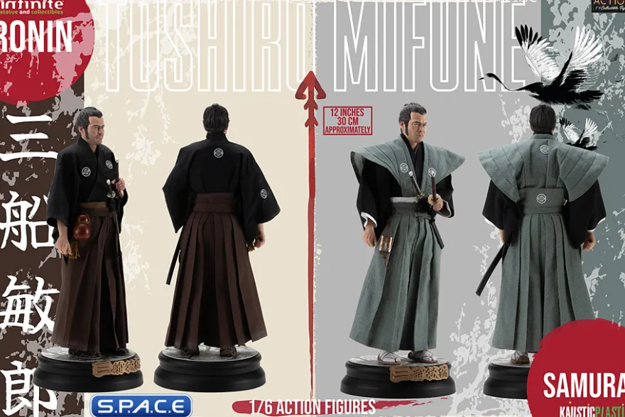1/6 Scale Toshiro Mifune Deluxe 2-Pack