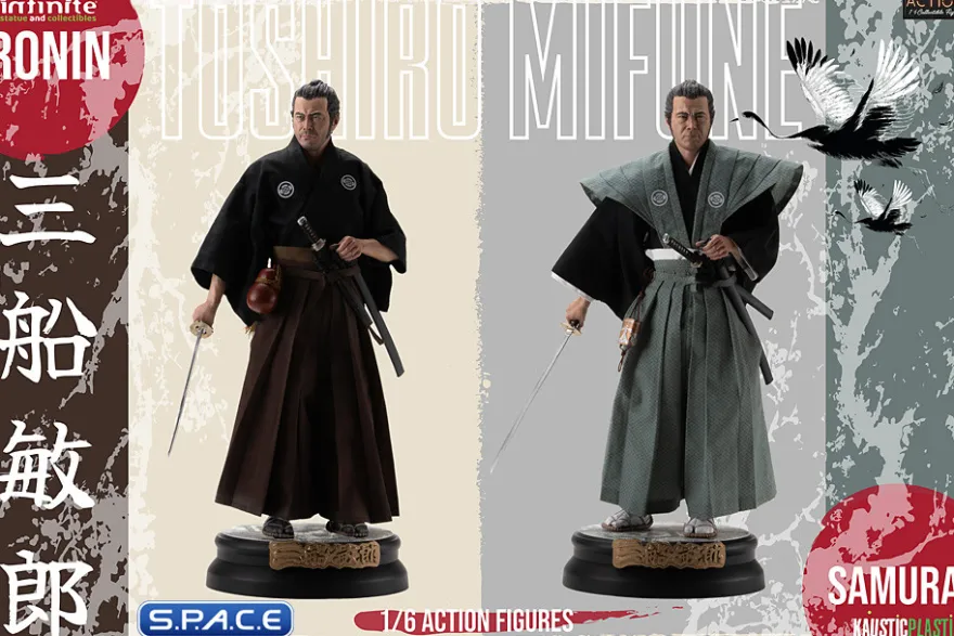 1/6 Scale Toshiro Mifune Deluxe 2-Pack