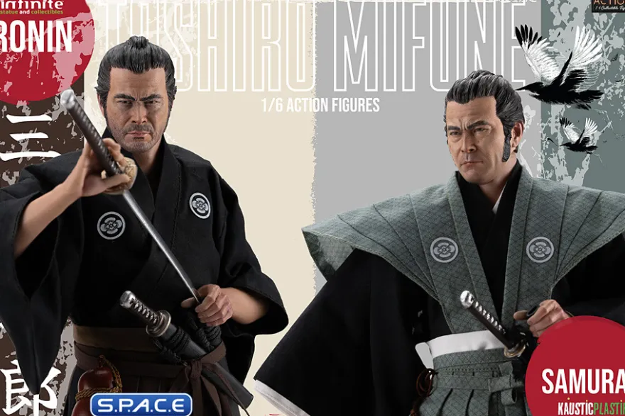 1/6 Scale Toshiro Mifune Deluxe 2-Pack