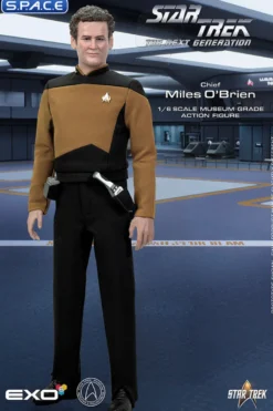 1/6 Scale Transporter Chief Miles O'Brien with Console