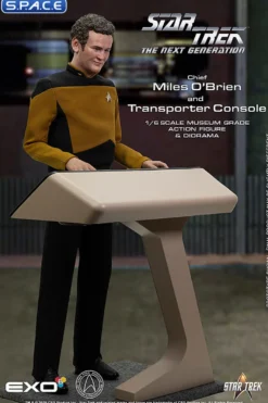 1/6 Scale Transporter Chief Miles O'Brien with Console