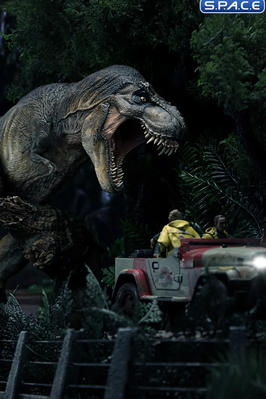 1/20 Scale T-Rex Chase Demi Art Scale Statue