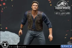 1/15 Scale Tyrannosaurus-Rex & Carnotaurus Legacy Museum Collection Statue