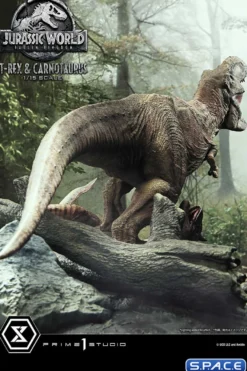 1/15 Scale Tyrannosaurus-Rex & Carnotaurus Legacy Museum Collection Statue