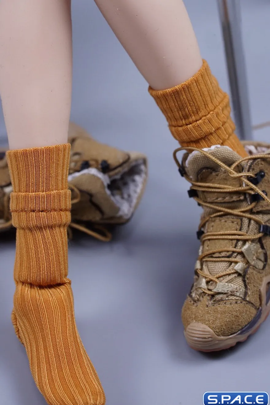 1/6 Scale unisex fashion printed Socks