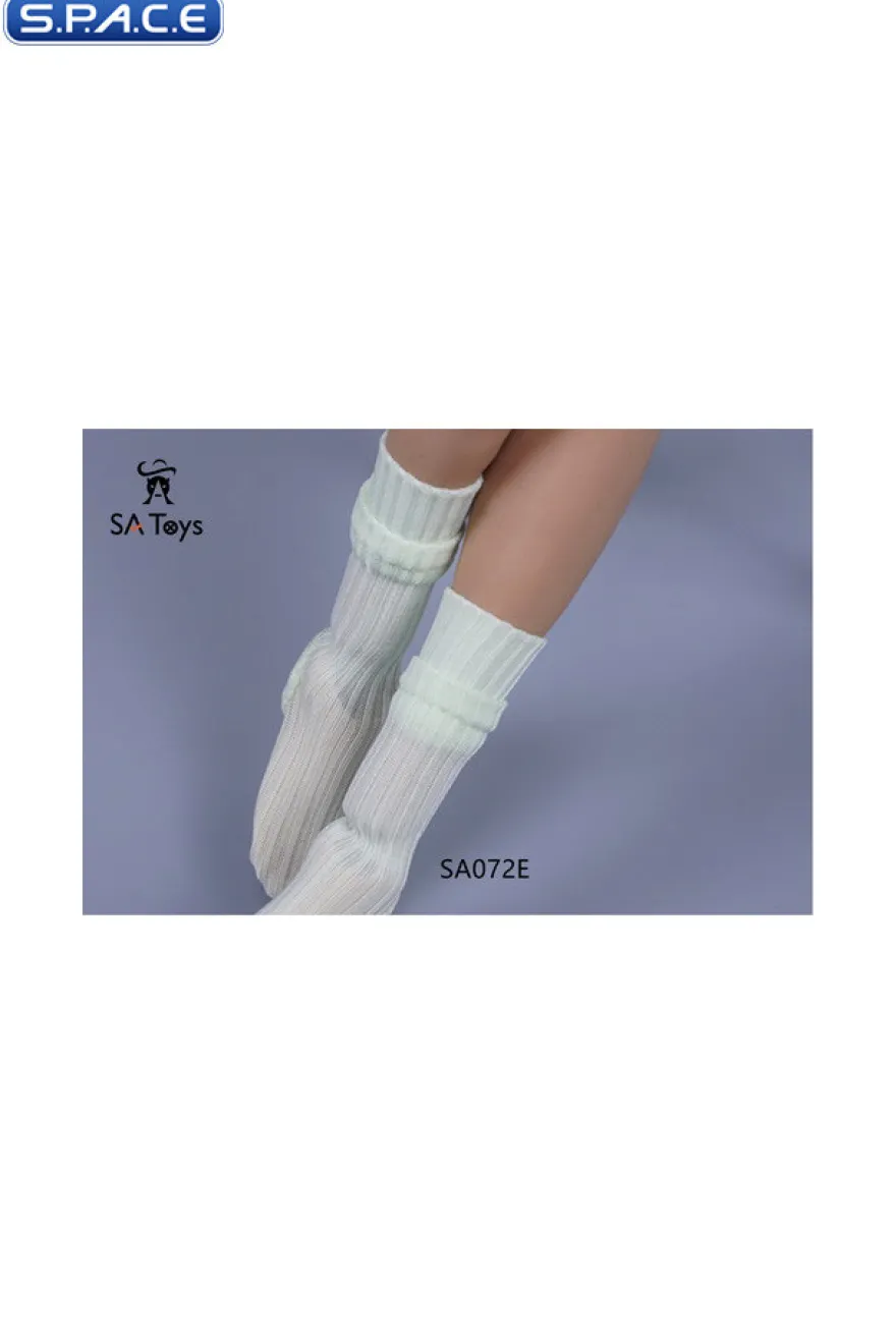 1/6 Scale unisex fashion printed Socks