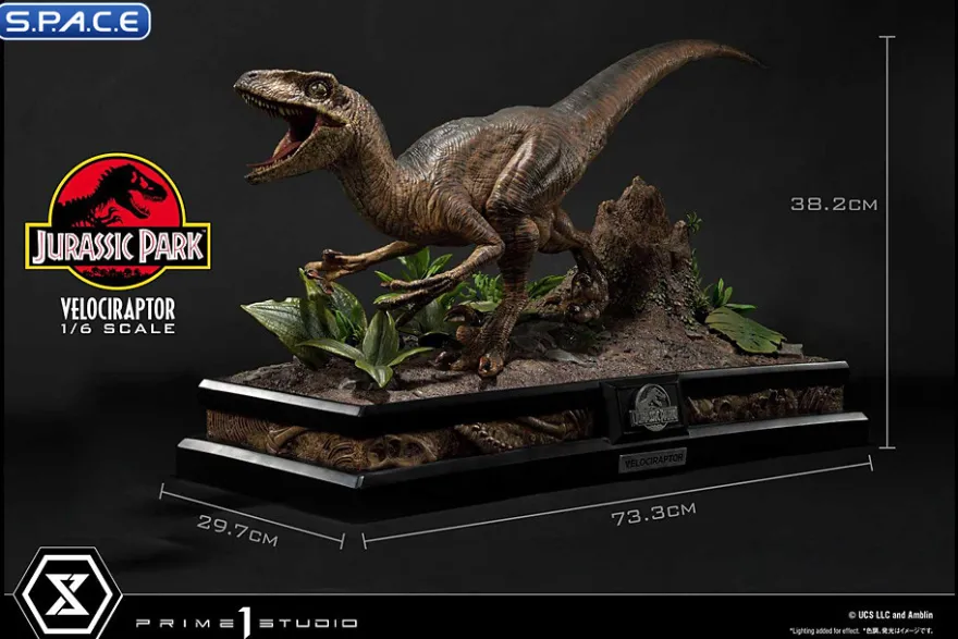 1/6 Scale Velociraptor Attack Legacy Museum Collection Statue