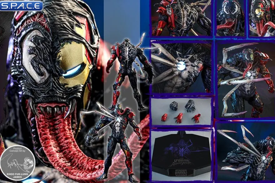1/6 Scale Venomized Iron Man