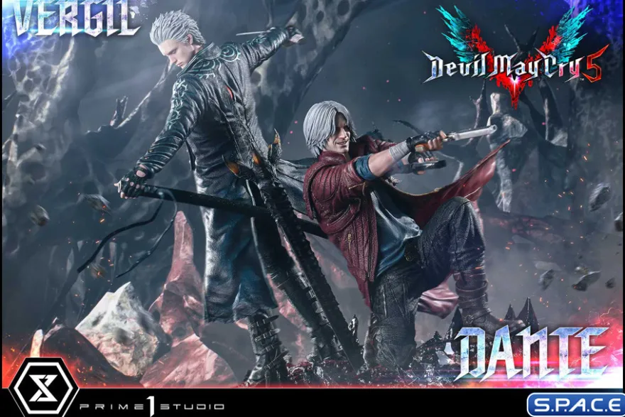 1/6 Scale Vergil Concept Masterline Statue - Bonus Version