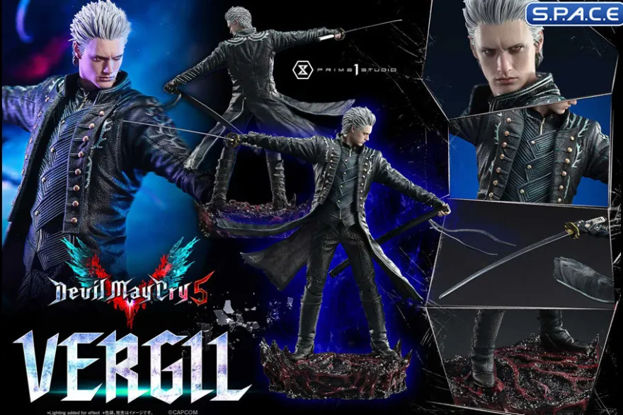 1/6 Scale Vergil Concept Masterline Statue - Bonus Version