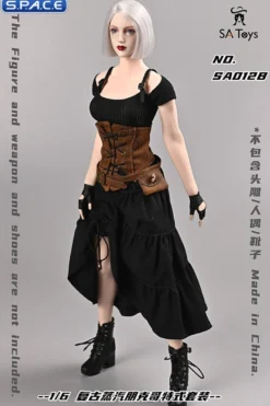 1/6 Scale Vintage female Steampunk Set