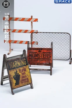 1/6 Scale Warning Barrier Set