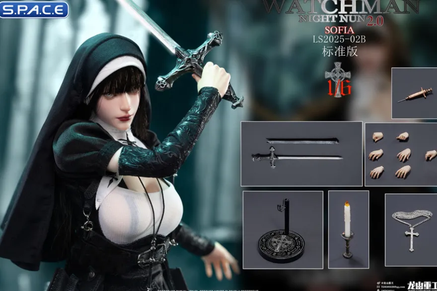 1/6 Scale Watchmen Night Nun Sofia