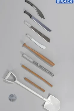 1/6 Scale Weapon Set of an Asian Gangster