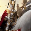 1/6 Scale White Armor Horse of Eagle Knight Guard