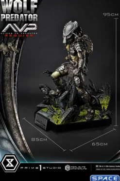 1/3 Scale Wolf Predator Real Elite Masterline Statue
