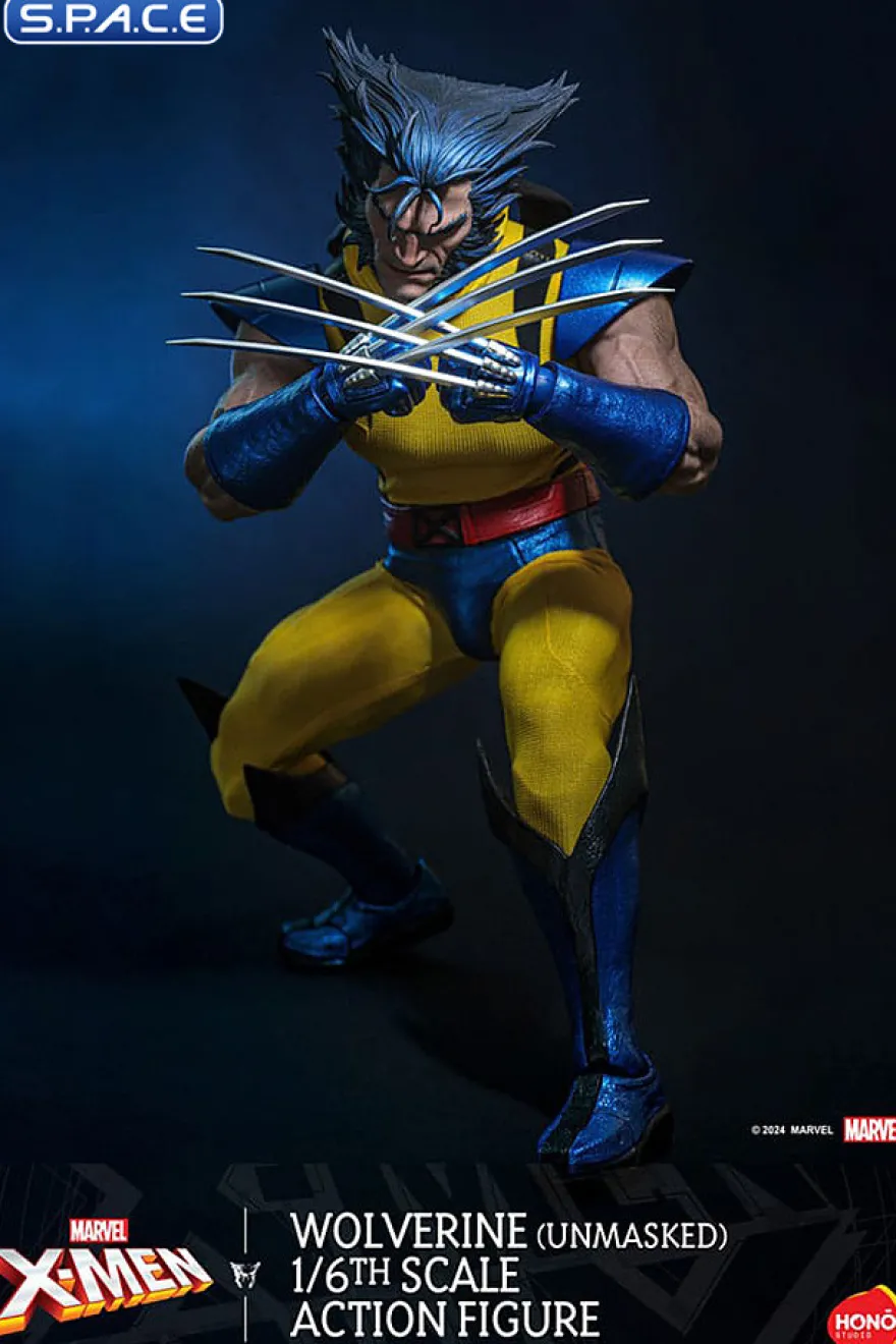 1/6 Scale Wolverine unmasked HS06