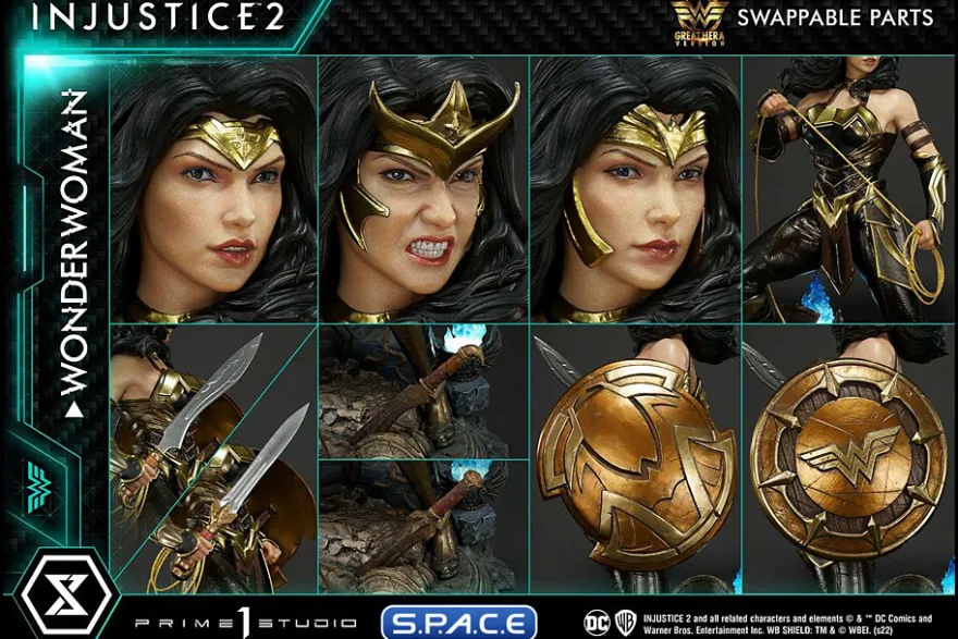 1/4 Scale Wonder Woman Premium Masterline Statue - Great Hera Version
