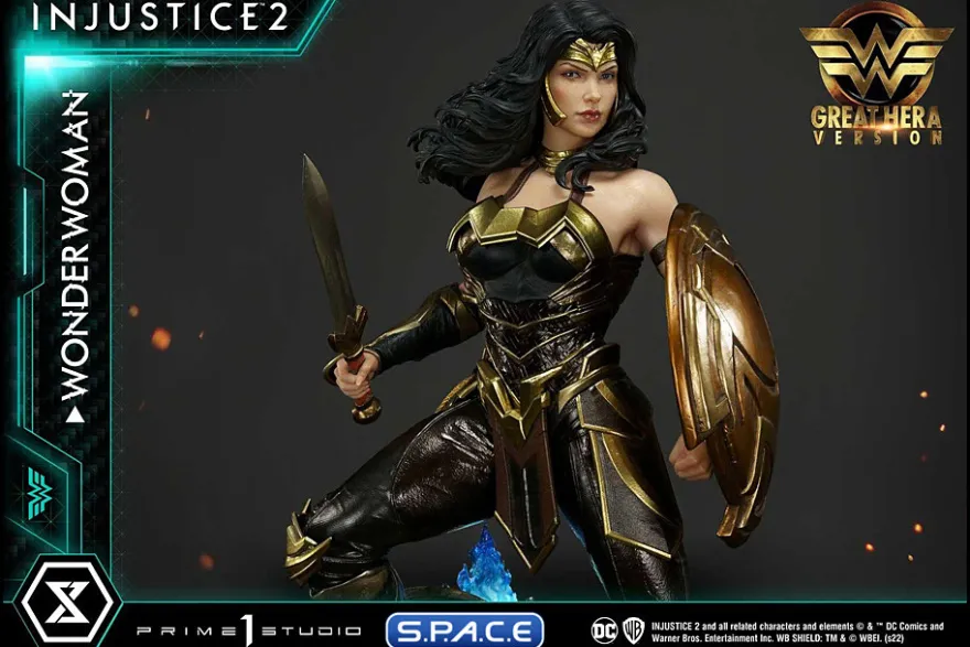 1/4 Scale Wonder Woman Premium Masterline Statue - Great Hera Version