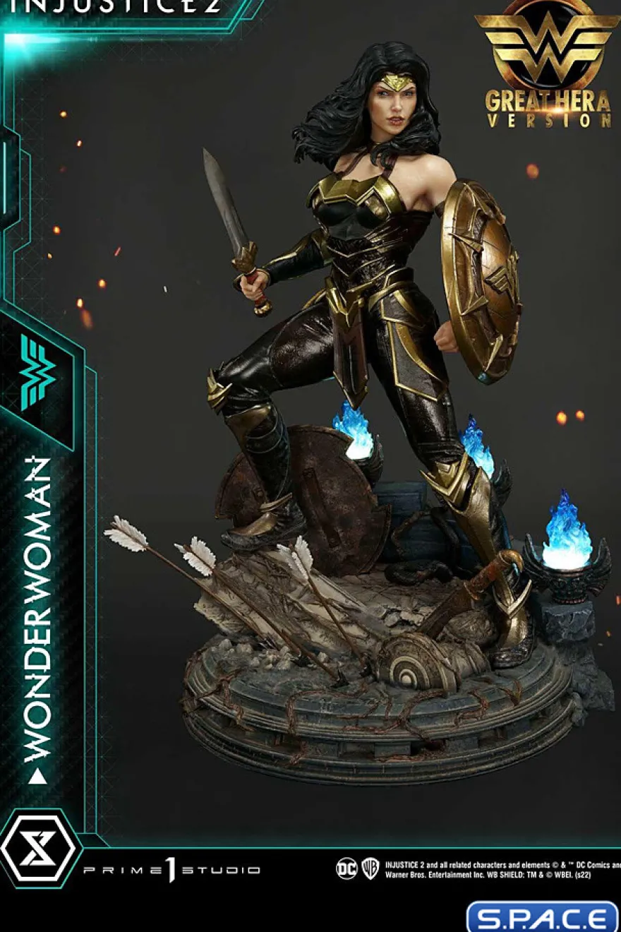 1/4 Scale Wonder Woman Premium Masterline Statue - Great Hera Version