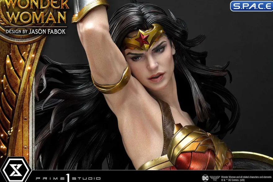 1/3 Scale Wonder Woman versus Hydra Museum Masterline Statue