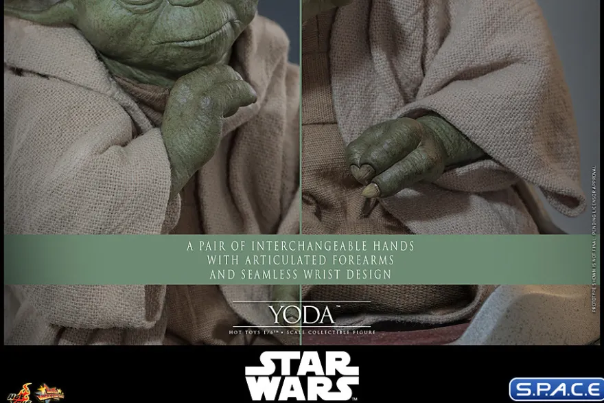 1/6 Scale Yoda Movie Masterpiece MMS878