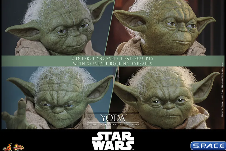 1/6 Scale Yoda Movie Masterpiece MMS878