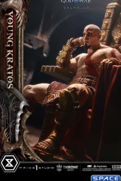 1/3 Scale Young Kratos Throne Legacy Statue