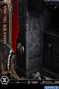 1/3 Scale Young Kratos Throne Legacy Statue