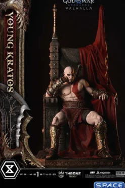 1/3 Scale Young Kratos Throne Legacy Statue