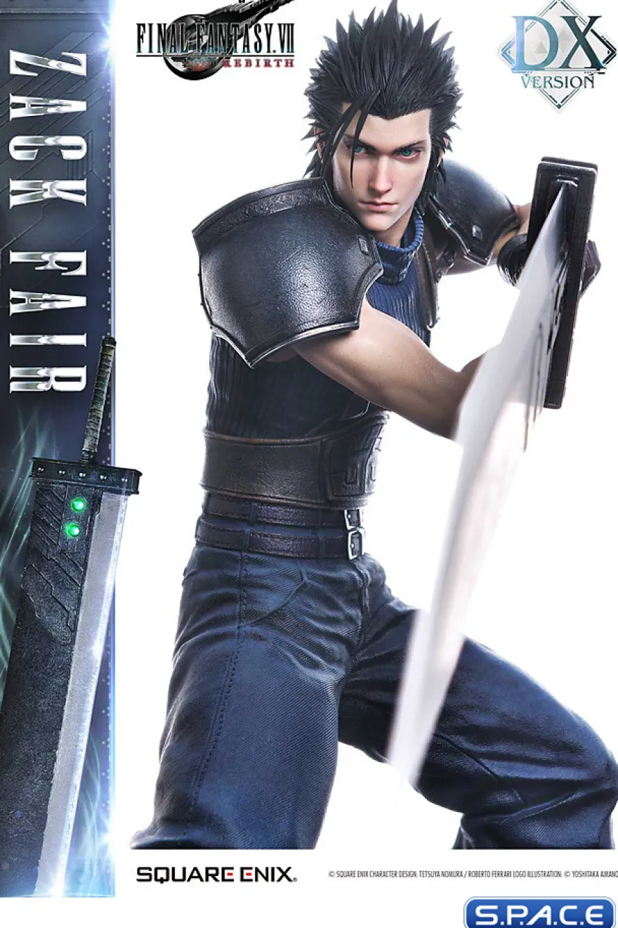 1/4 Scale Zack Fair Deluxe Square Enix Masterline Statue